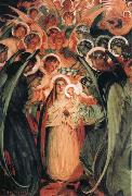 Frank Dumond Nativity oil painting